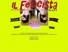 Tablet Screenshot of ilfeticista.com